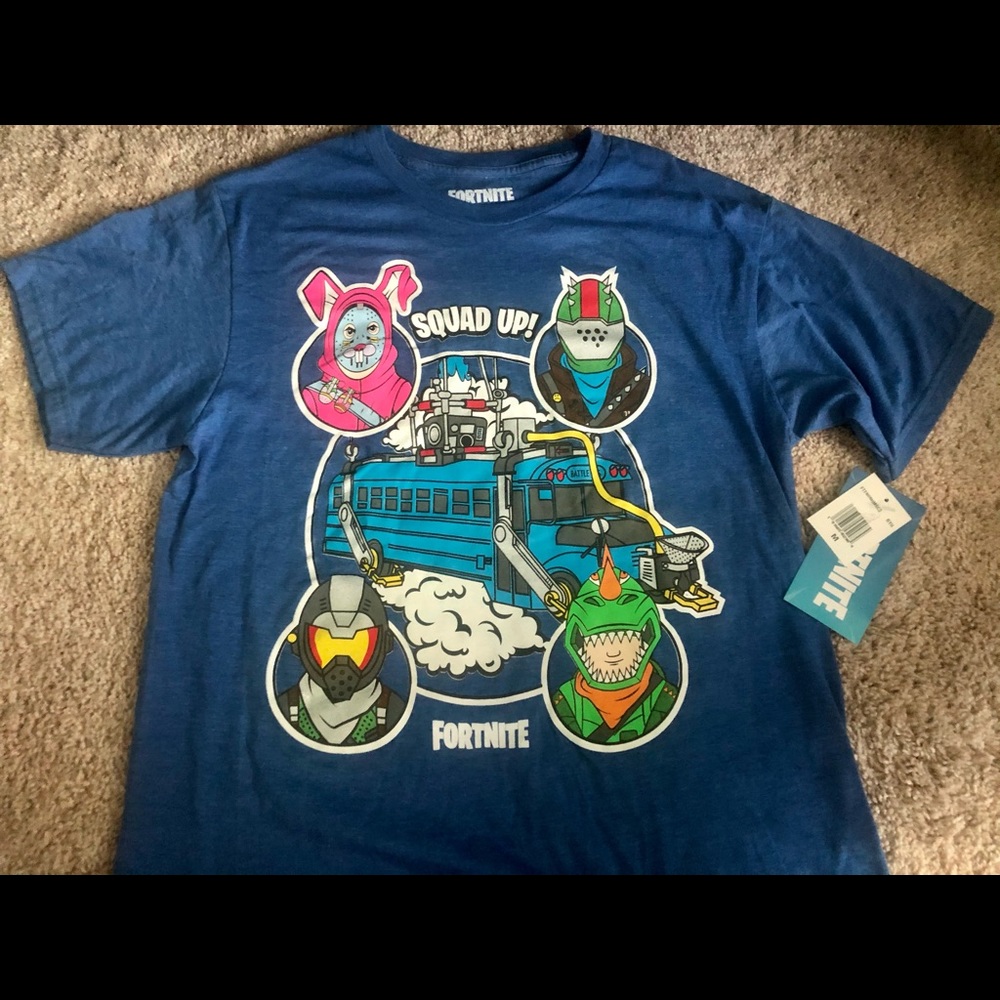 New with Tags Fortnite Adult M Tee Shirt